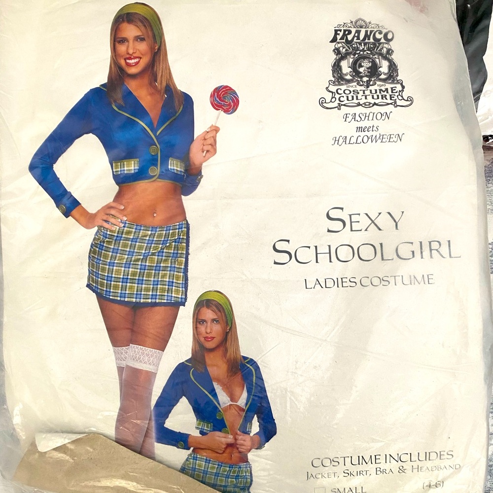 Sexy School Girl Costume